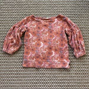Kate Quinn Floral Print Top - 4T